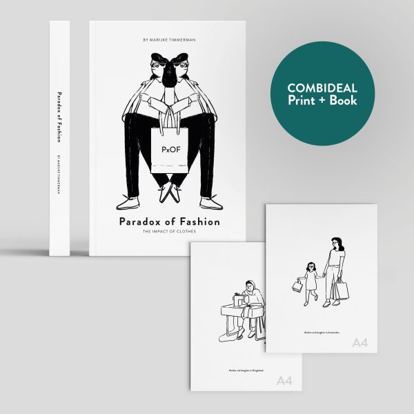 Combi Deal: Paradox of Fashion Book + A4 duo print