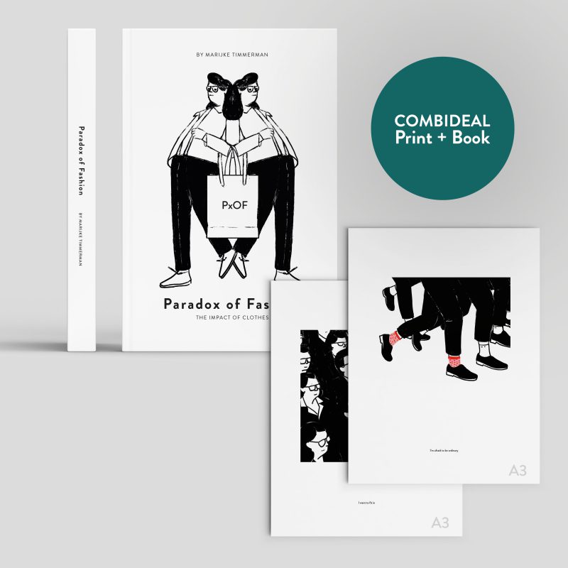 Combi Deal: Paradox of Fashion Book + A3 duo print